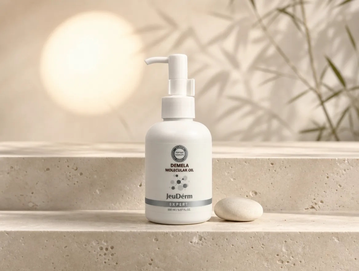 Molecular Oil: Kabine · Massageöl und Peeling-Abnahme