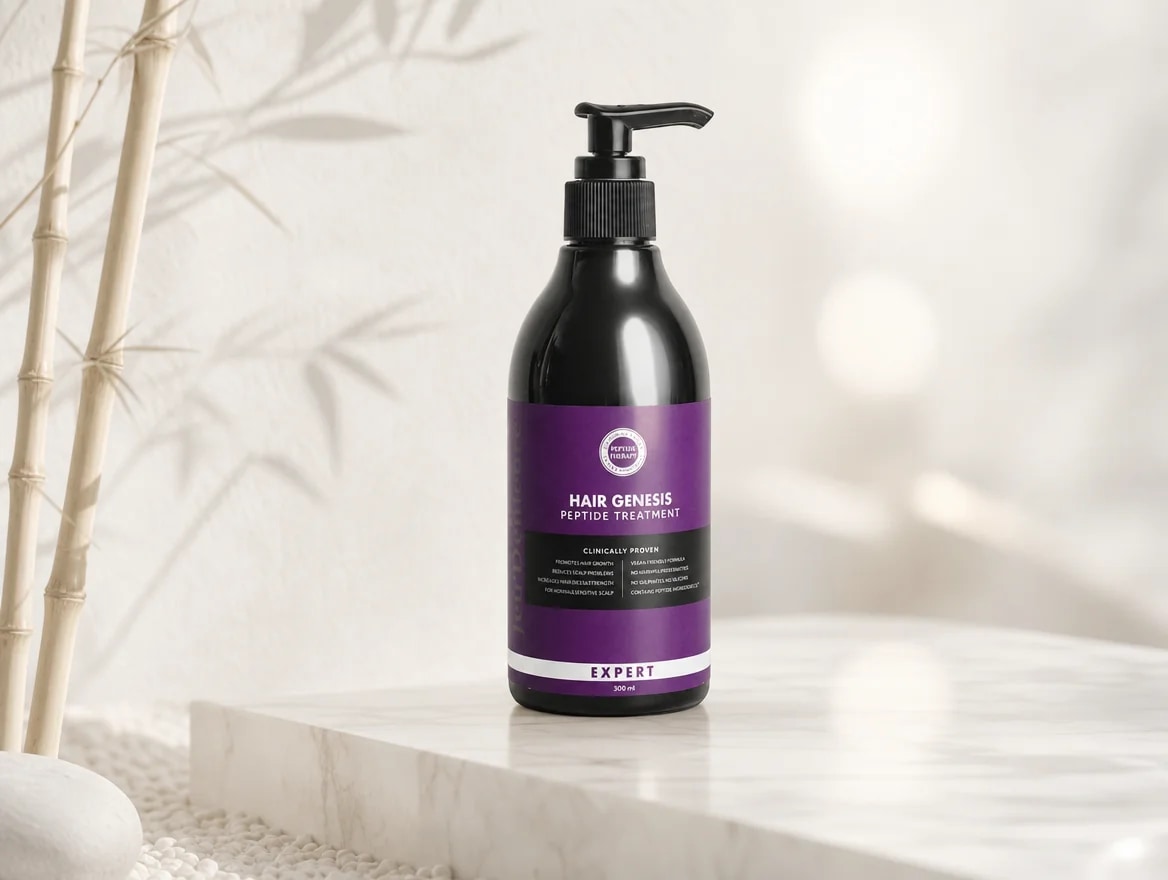 Peptide Treatment: Schritt 3 · Peptid-Maske für Haar und Kopfhaut