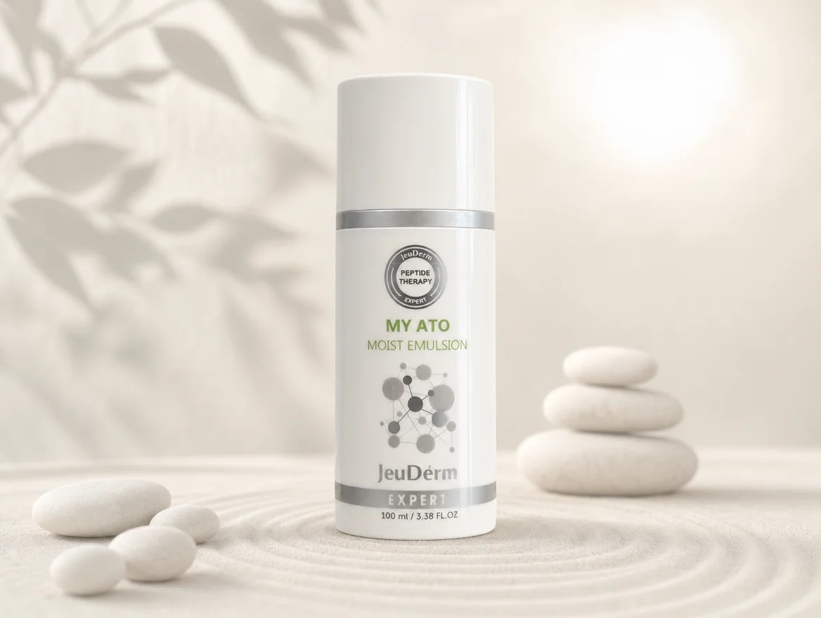 My Ato Moist Emulsion: Schritt 3 · leichte Feuchtigkeitsemulsion