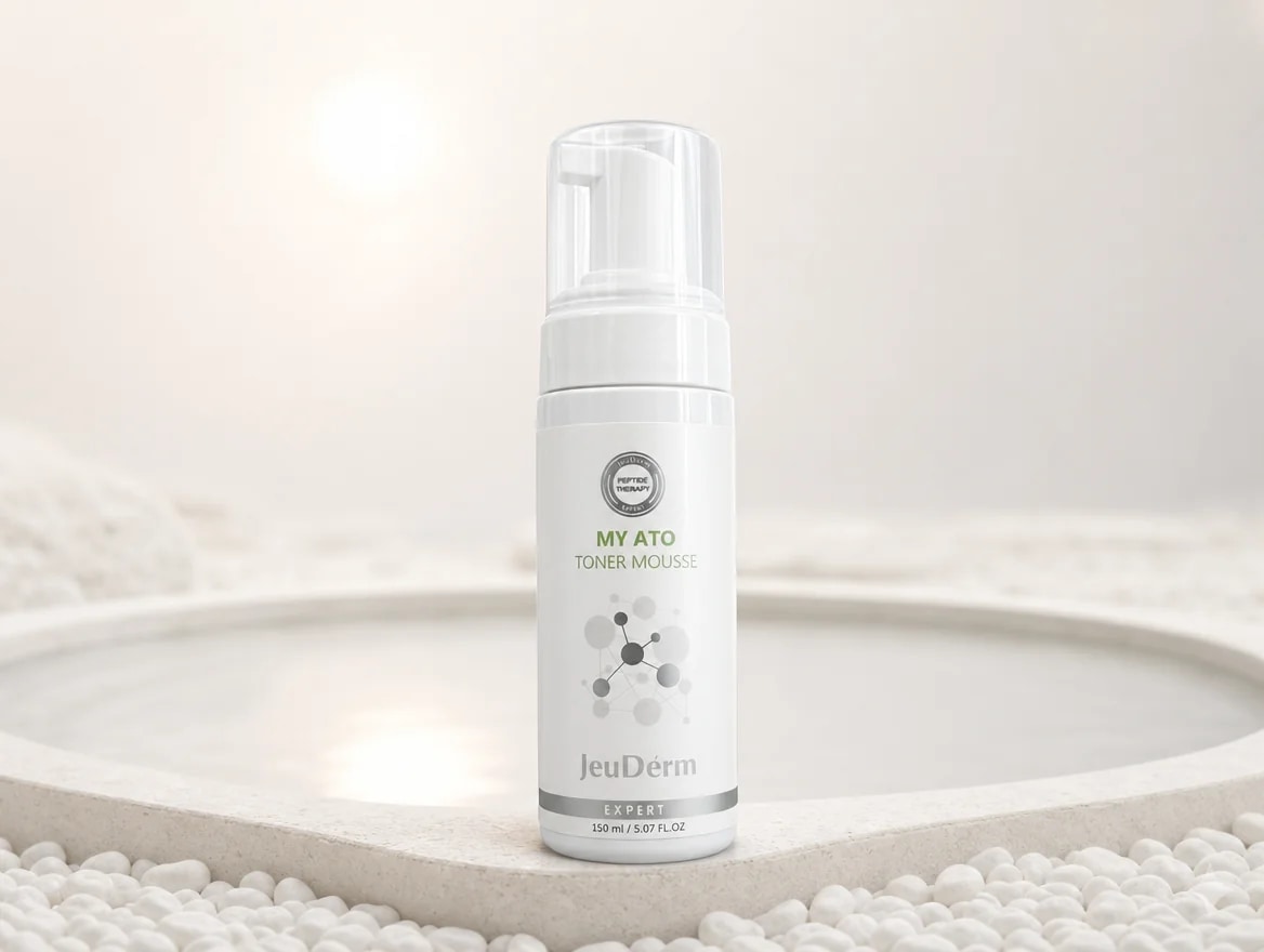 My Ato Toner Mousse: Schritt 2 · Toner als Mousse