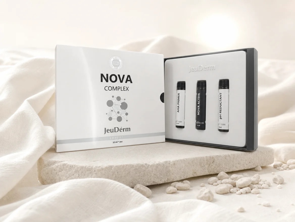 Nova Complex: Peelingsystem · Primer, Lösung, pH-Reductant